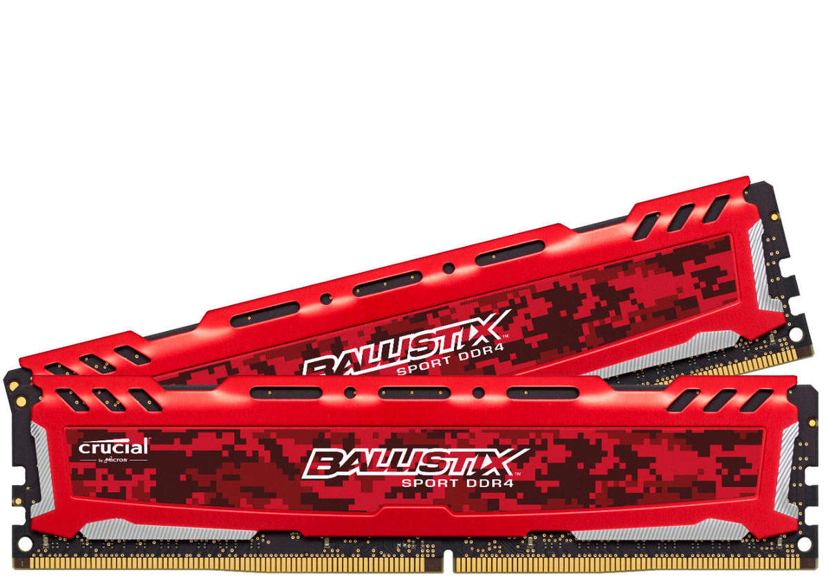 Crucial 16GB Ballistix Sport 2400MHz DDR4 - Good Condition - Warranty