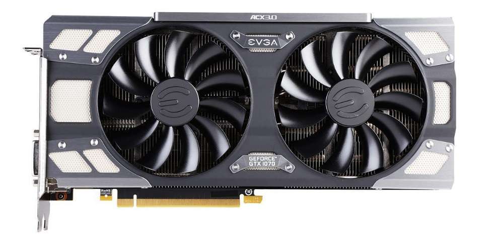 EVGA GTX 1070 FTW DT 8GB  ** GAMING GRAPHICS CARD ** GOOD CONDITION ** WARRANTY **