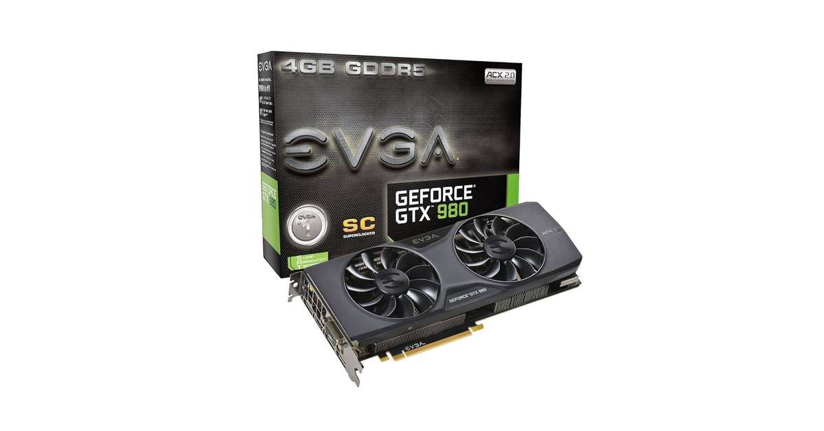 Evga Gtx 980 4G SC Gaming ACX 2.0 - Gaming Graphics Card - Good Condition - Warranty
