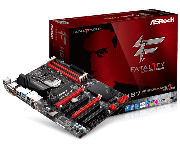 ASROCK FATAL1TY H87 PERFORMANCE SERIES ** GAMING MOTHERBOARD ** GOOD CONDITION ** WARRANTY **