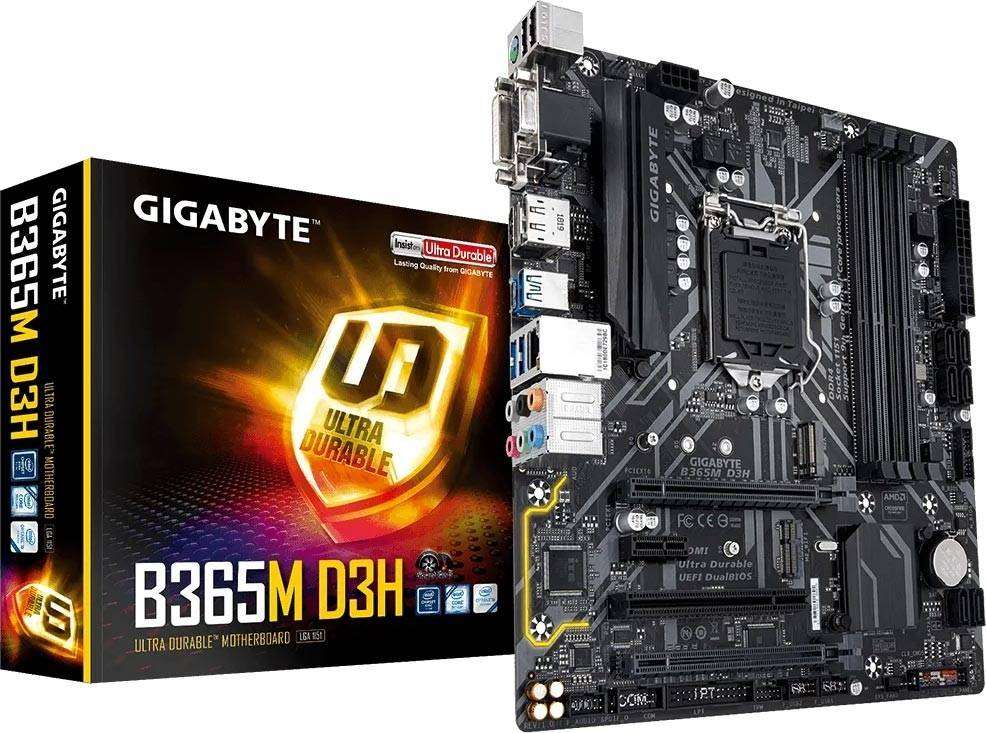 Gigabyte B356m D3H - Gaming Motherboard - Good Condition - Warranty