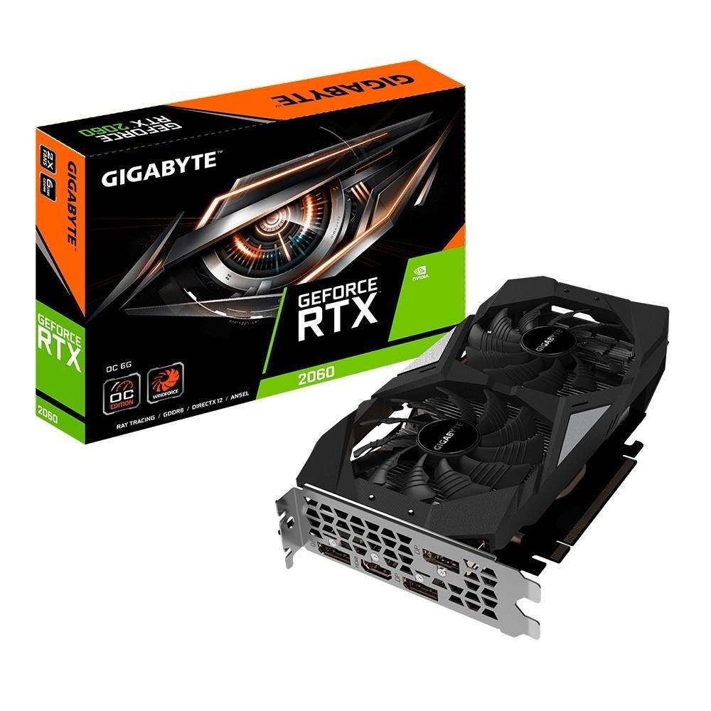 Gigabyte Rtx 2060 6G OC - Gaming Graphics Card - Good Condition - Warranty