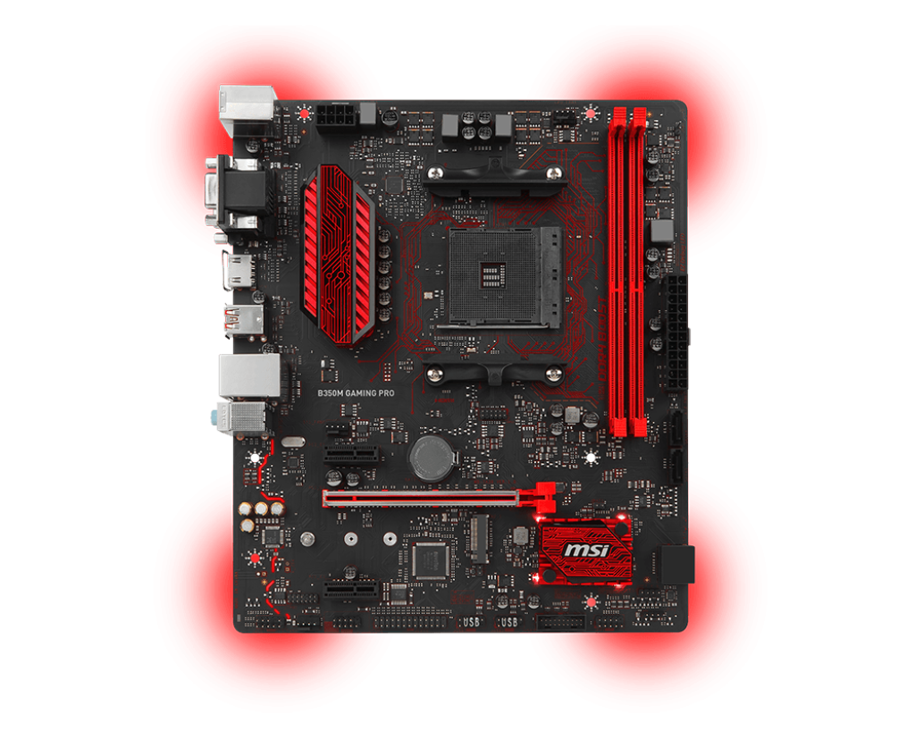 MSI B350M GAMING PRO AM4 ** GAMING MOTHERBOARD ** GOOD CONDTION ** WARRANTY **