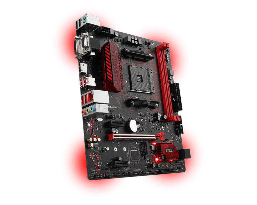 MSI B350M GAMING PRO AM4 ** GAMING MOTHERBOARD ** GOOD CONDTION ** WARRANTY **