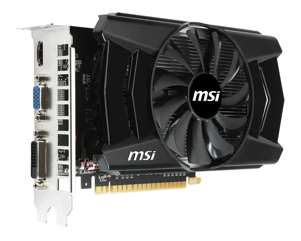 MSI GTX 750TI OC 2GB ** GAMING GRAPHICS CARD ** GOOD CONDITION ** WARRANTY **