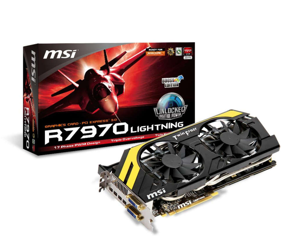 MSI R7970 LIGHTNING BE ** GAMING GRAPHICS CARD ** GOOD CONDITION ** WARRANTY **