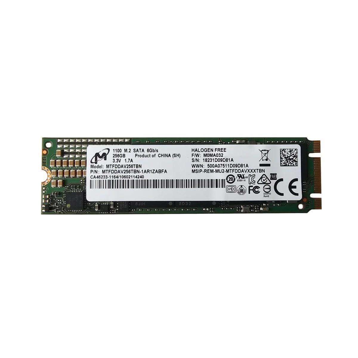 Micron 256GB NVMe SSD 1100 - Good Condition - Warranty