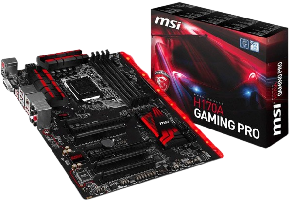 Msi H170A Gaming Pro - Gaming Motherboard - Good Condition - Warranty