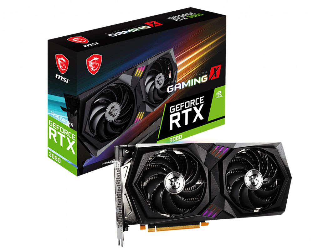 Msi Rtx 3060 Gaming X 12G - Gaming Graphics Card - Good Condition - Original Packaging - Warranty