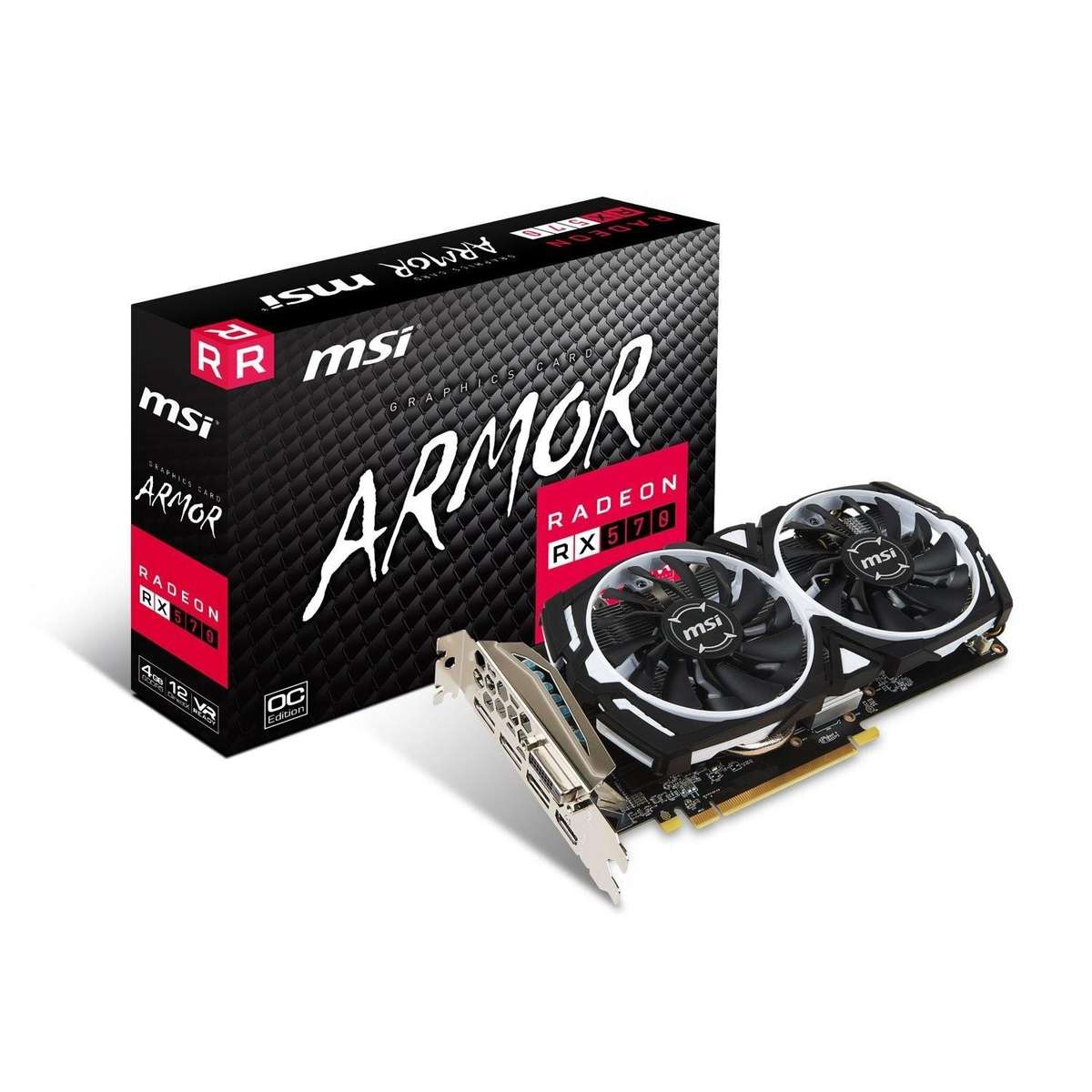 Msi Rx570 4G Armor OC - Graphics Card - Good Condition - Warranty