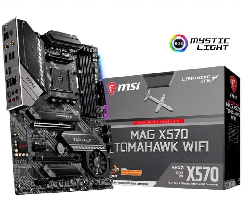 MSI MAG X570 TOMAHAWK WIFI ** GAMING MOTHERBOARD **GOOD CONDITION ** ORIGINAL PACKAGING **WARRANTY**