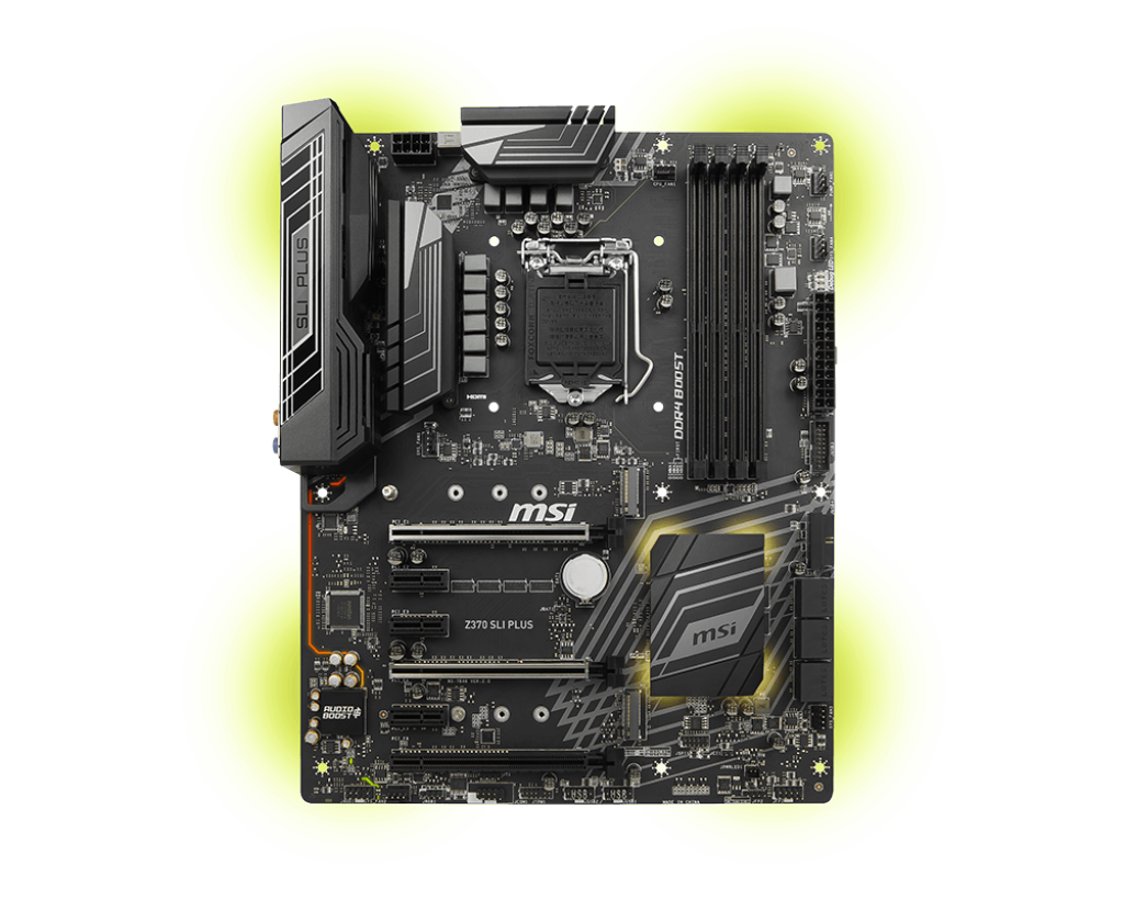 MSI Z370 SLI Plus - Gaming Motherboard - Good Condition - Warranty