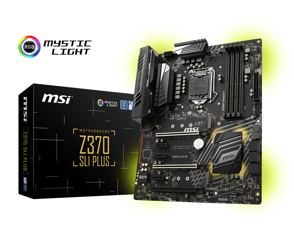 MSI Z370 SLI Plus - Gaming Motherboard - Good Condition - Warranty