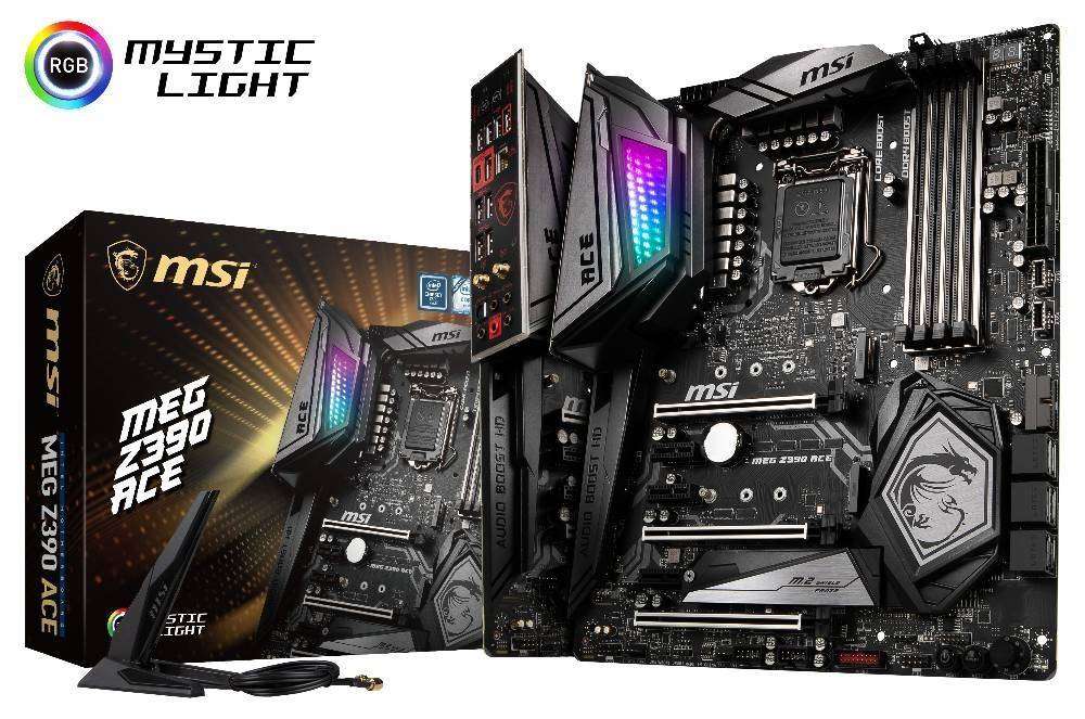 Msi Z390 Meg Ace - Gaming Motherboard - WiFi - Good Condition - Original Packaging - Warranty