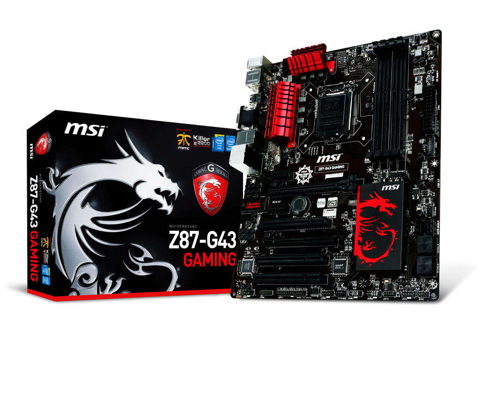 MSI Z87-G43 ** GAMING MOTHERBOARD ** EXCELLENT CONDITION ** WARRANTY **