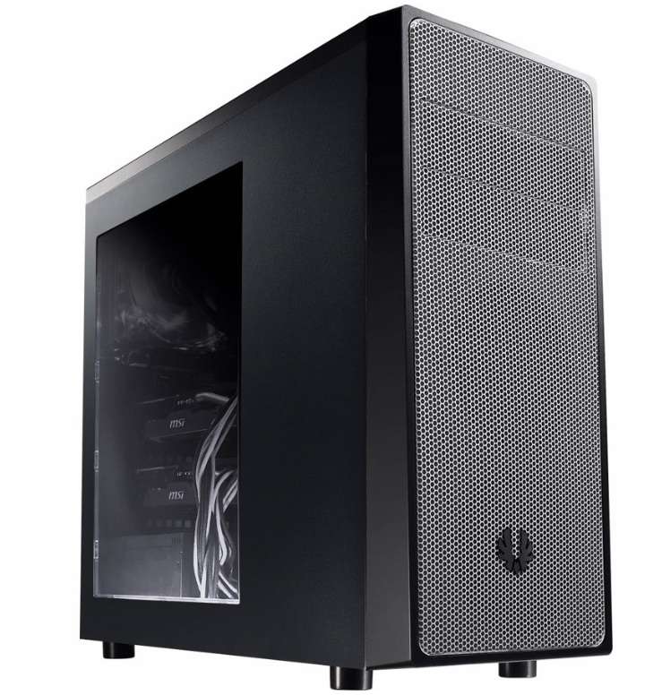BITFENIX NEO BLACK ** MID TOWER PC CASE ** GOOD CONDITION ** WARRANTY **