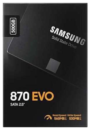 SAMSUNG 870 EVO ** SATA III 2.5''  500GB SSD ** EXCELLENT CONDITION ** WARRANTY **