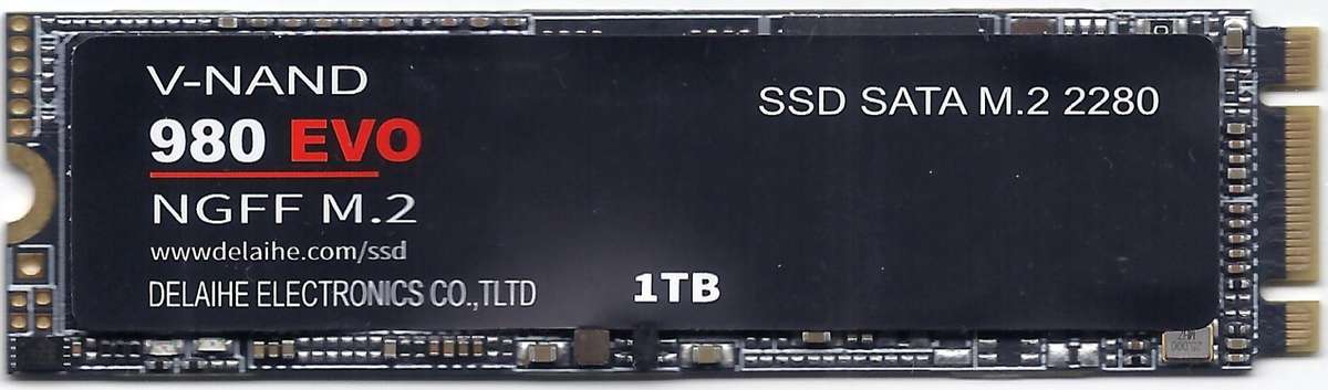 SAMSUNG 980 EVO NGFF   ** 1TB M.2 NVMe SSD ** EXCELLENT CONDITION ** WARRANTY **