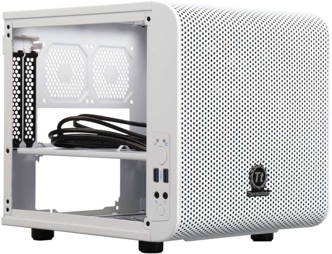 Thermaltake Core V1 Snow - Mini Itx Gaming Case - Good Condition - Warranty