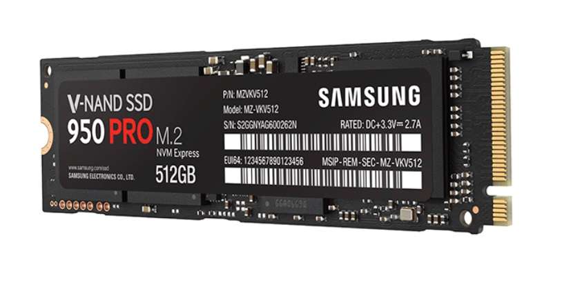 SAMSUNG 512GB 950 PRO NVMe SSD ** EXCELLENT CONDITION ** WARRANTY **