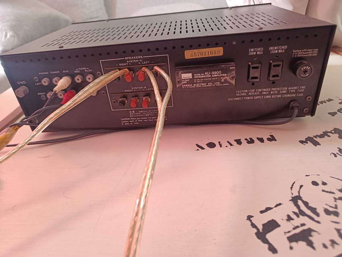Sansui AU 3900 Vintage Amplifier
