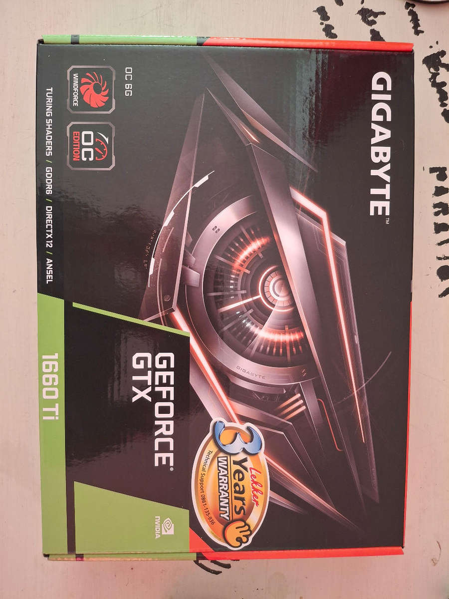 Gigabyte GTX 1660TI 6GB Graphics cards