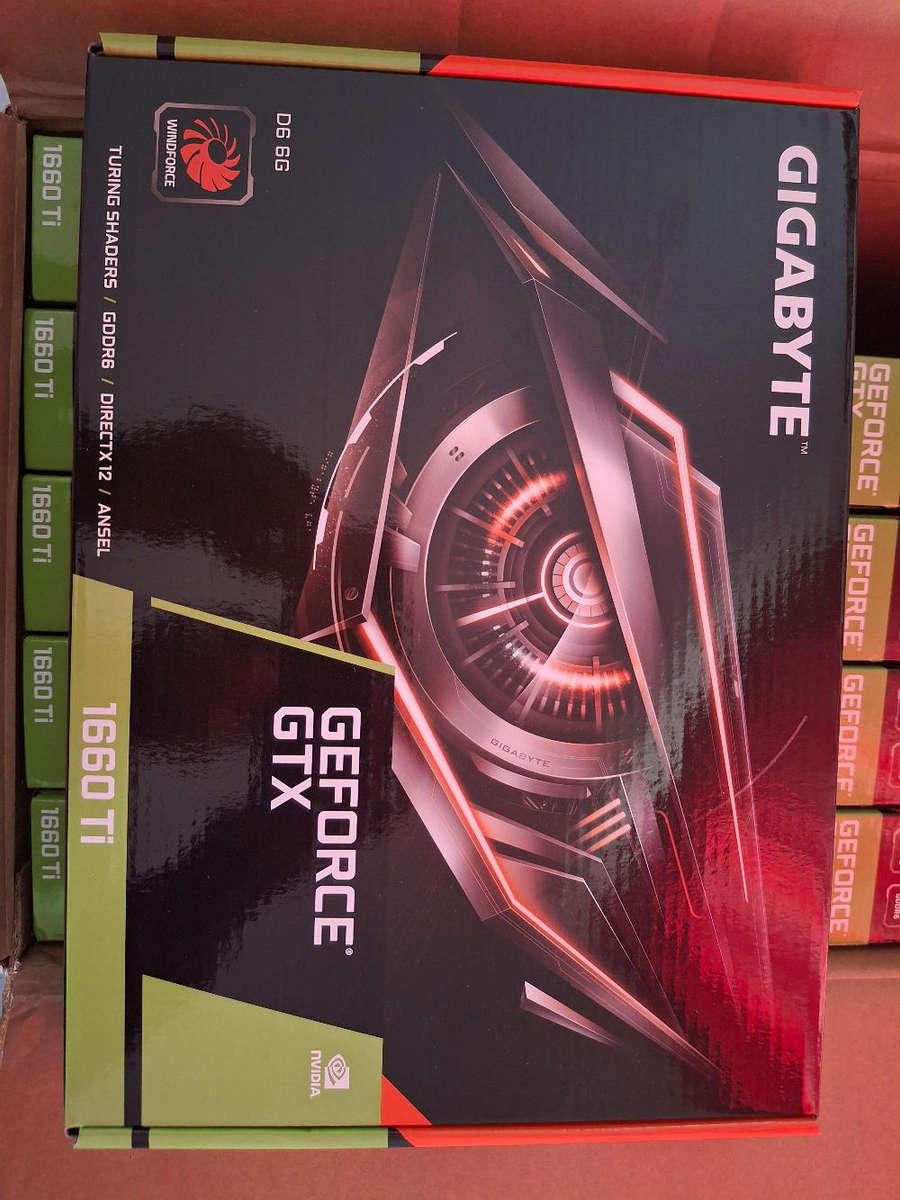 Gigabyte GTX 1660TI 6GB Graphics cards