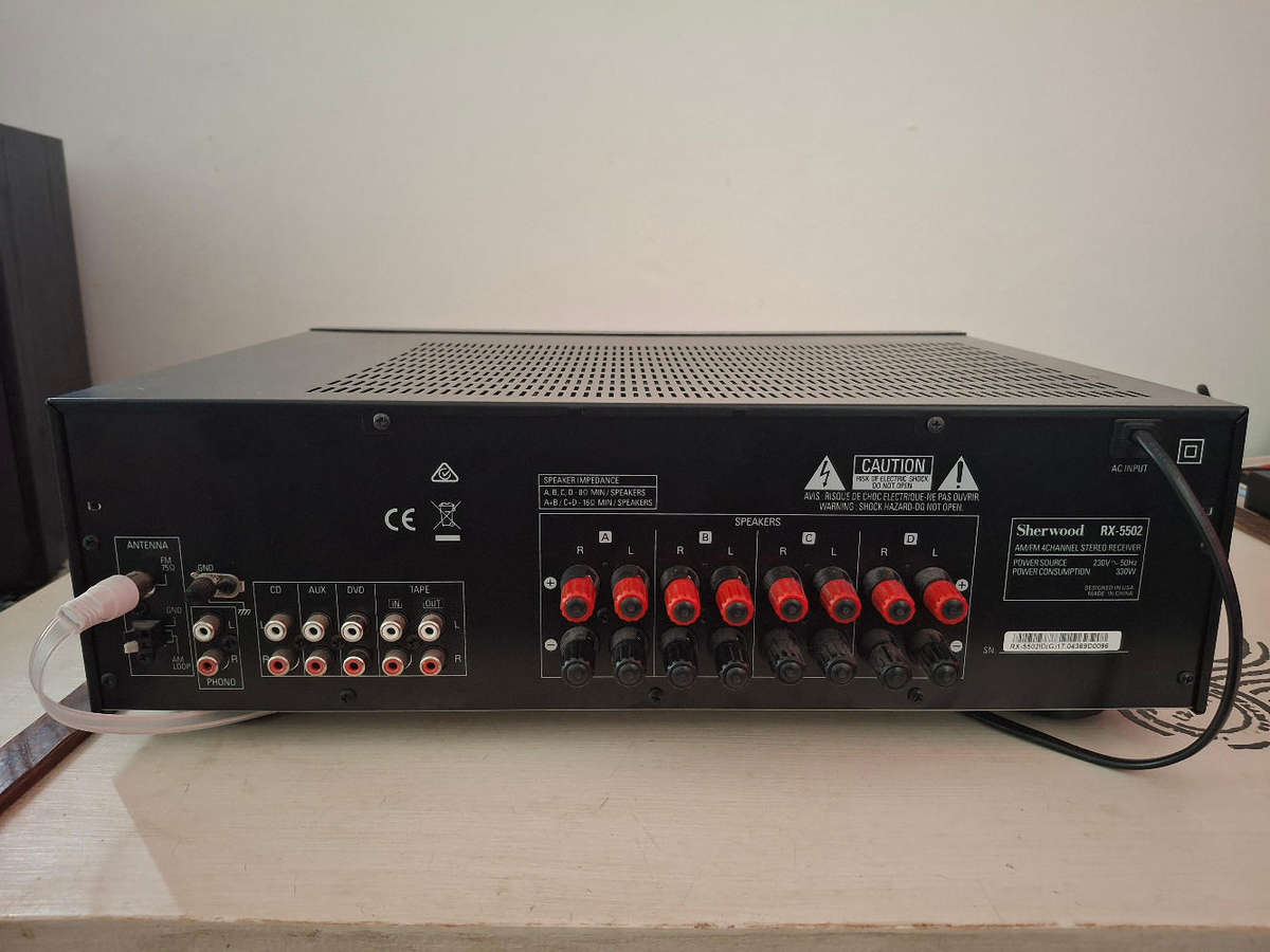 Sherwood AM/FM 4 channel multi Zone Stereo Receiver