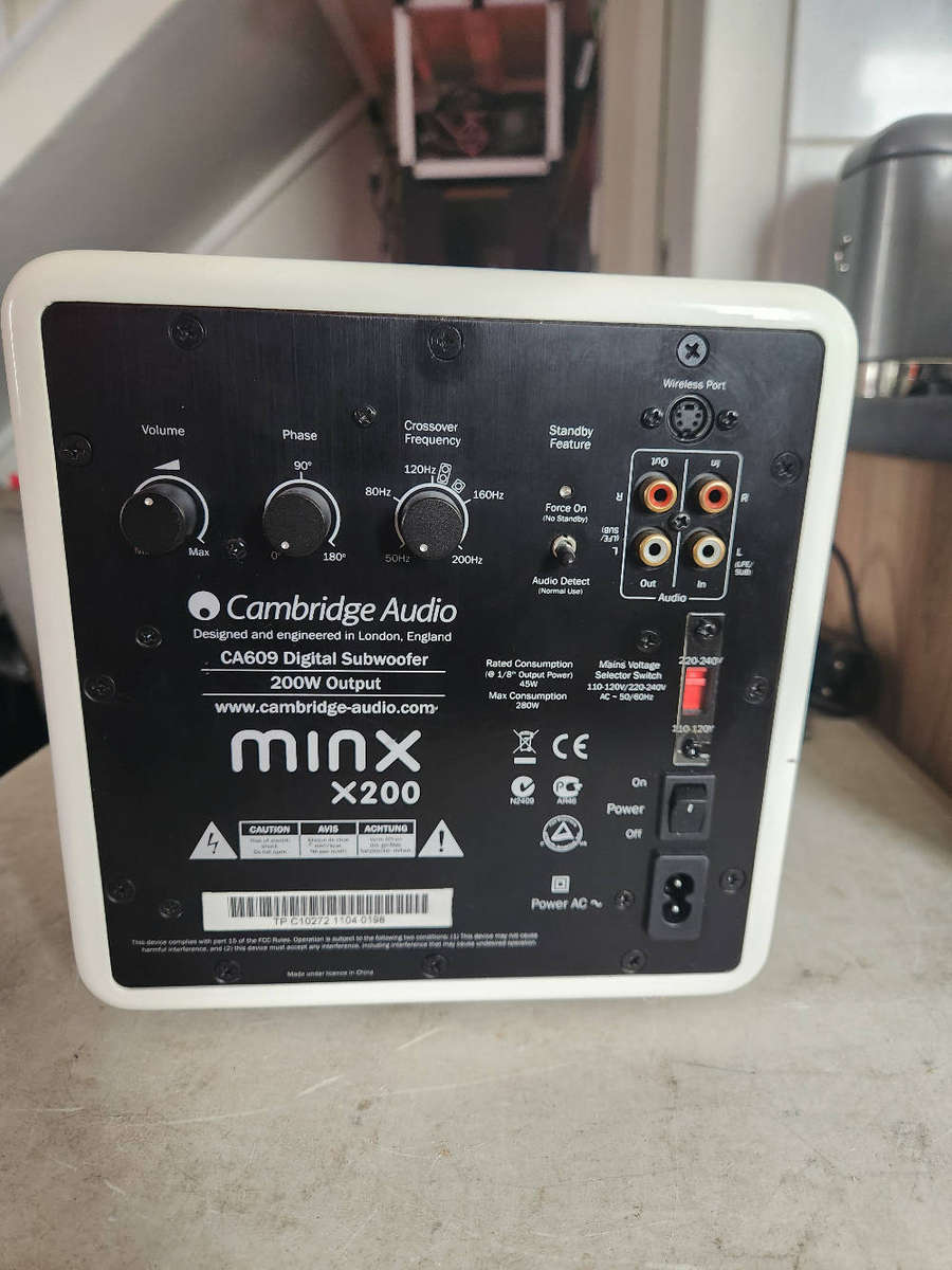 Cambridge Audio Minx X200 Ultra compact 200W Subwoofer