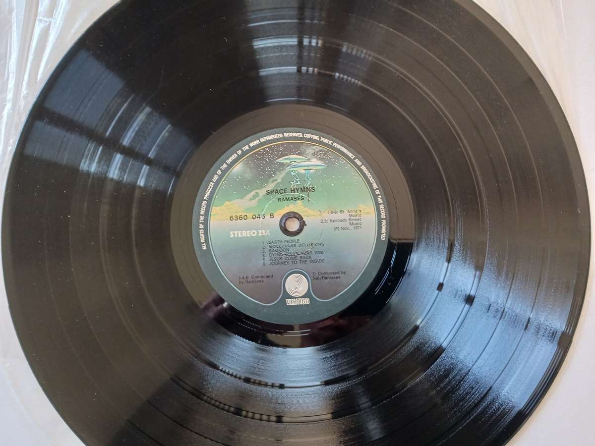 Ramases - Space Hymns   ( Rare 1973 SA reissue LP )