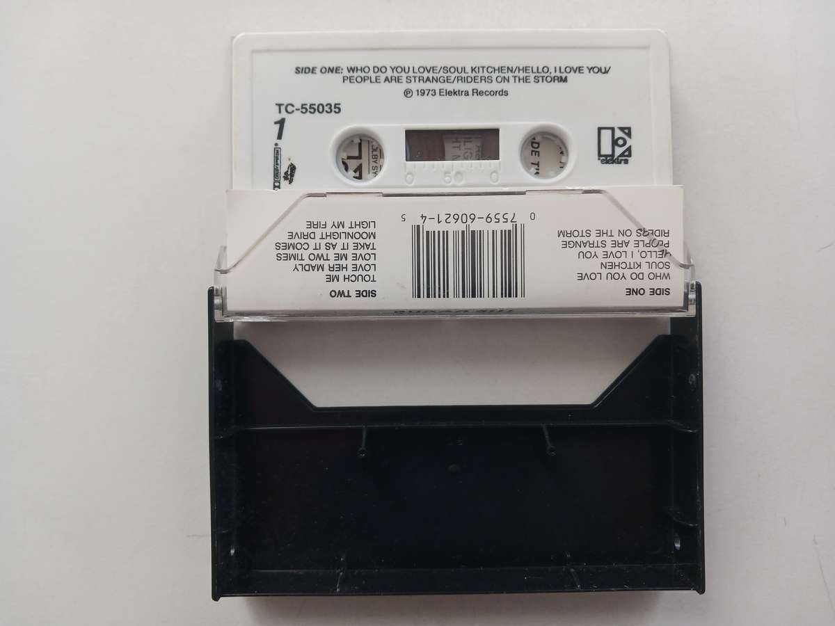 The Doors - The Best Of The Doors  ( 1980's USA released Music Cassette )