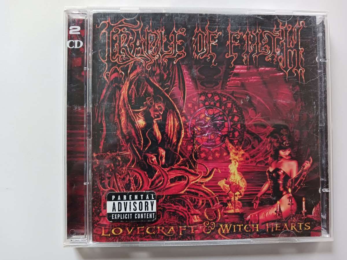 Cradle of Filth - Lovecraft & Witch Hearts ( released in Europe 2006 Death Metal 2 X CD )