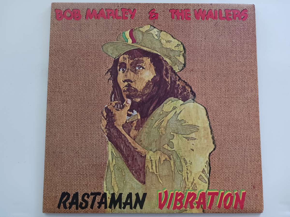Bob Marley & The Wailers - Rastaman Vibration  ( scarce 1976 UK  released LP NM )