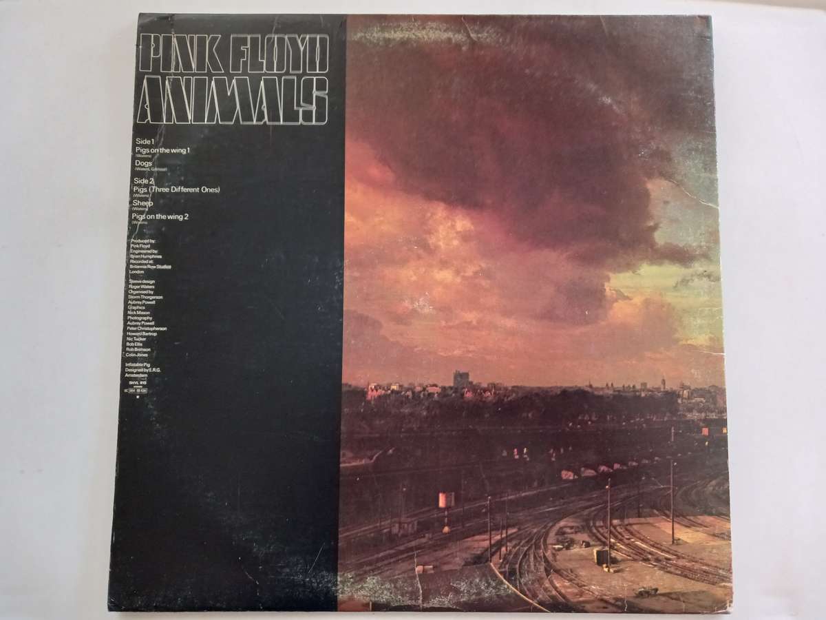 Pink Floyd - Animals  ( 1977 UK released LP 1st UK issue )