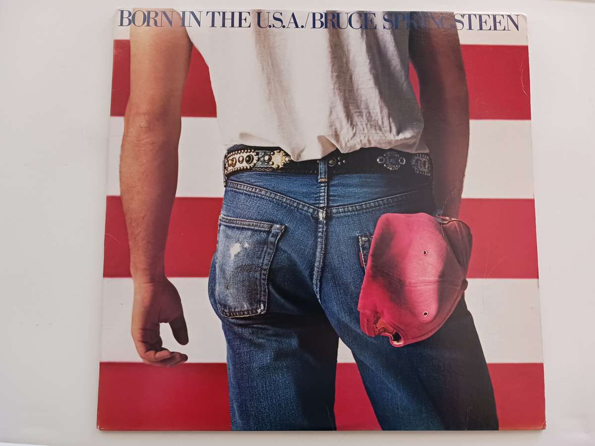 Bruce Springsteen -  Born in the U.S.A.  ( 1984 US Masterdisk pressing   NM LP  )