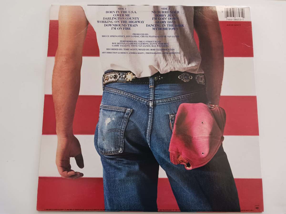 Bruce Springsteen -  Born in the U.S.A.  ( 1984 US Masterdisk pressing   NM LP  )