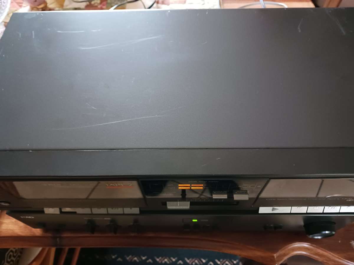 Technics :  Double  Stereo Cassette Deck RS - D550W