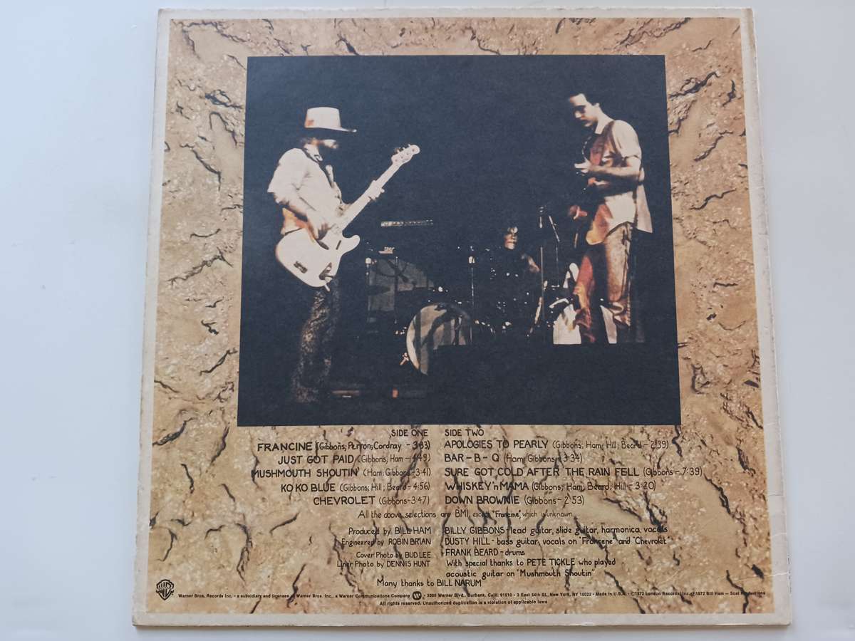 ZZ Top - Rio Grande Mud  ( Scarce 1978 US released reissue  NM LP )