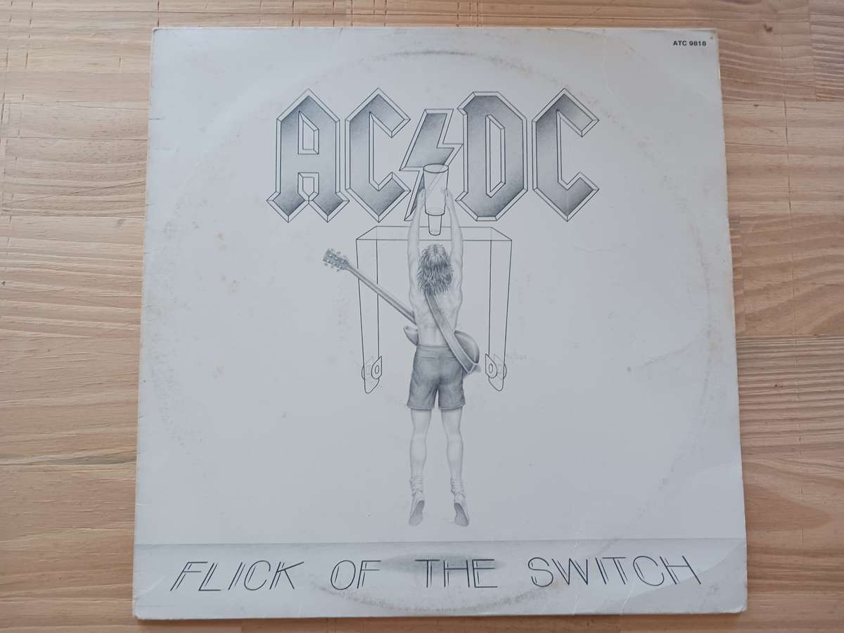 AC/DC - Flick of the Switch ( Scarce 1983 SA  released LP.)