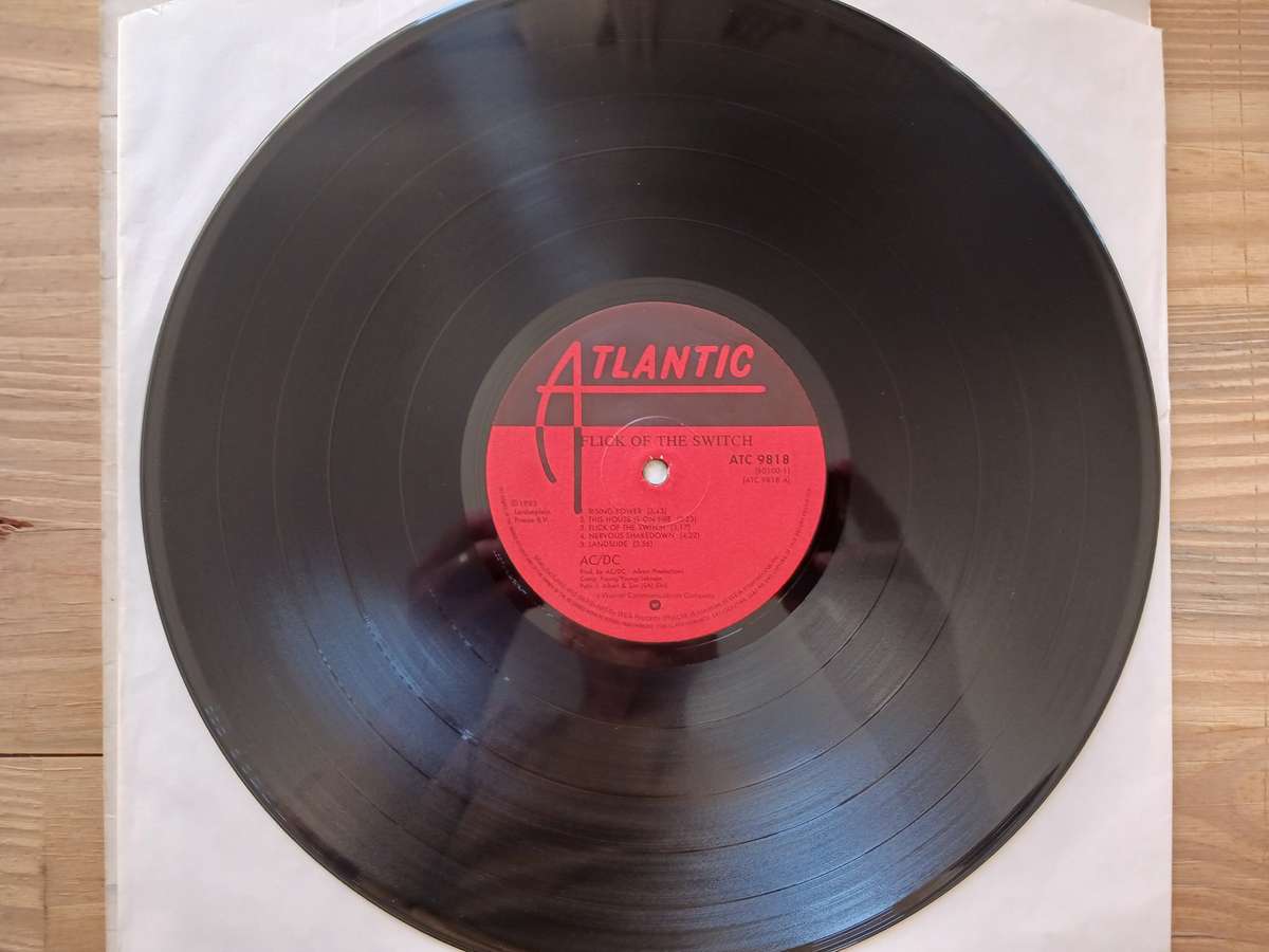 AC/DC - Flick of the Switch ( Scarce 1983 SA  released LP.)