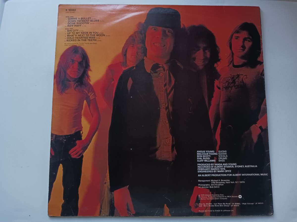 AC/DC - Powerage - ( 1978 UK released LP )
