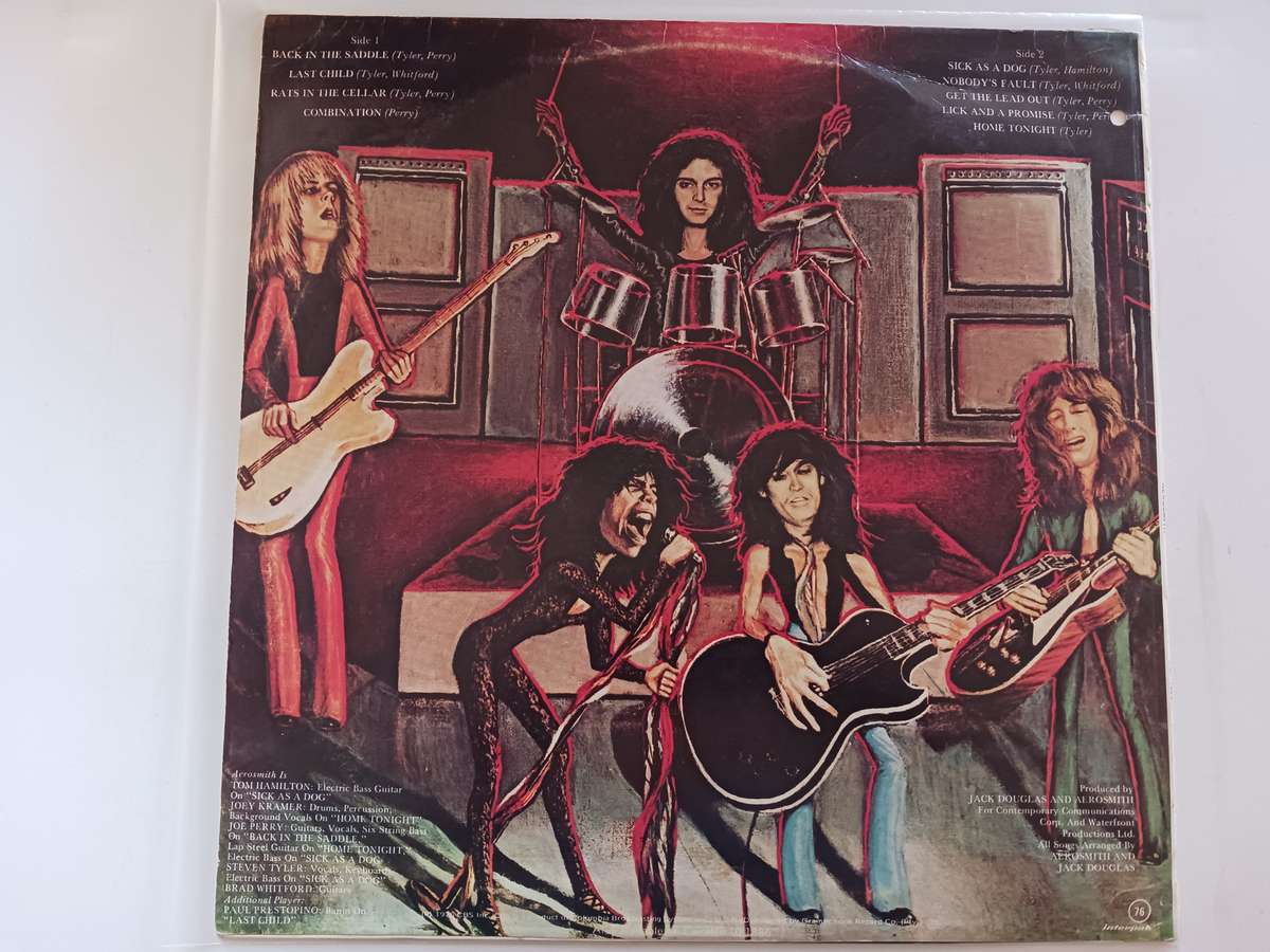 Aerosmith - 'Rocks'    ( scarce 1976 SA released NM LP )