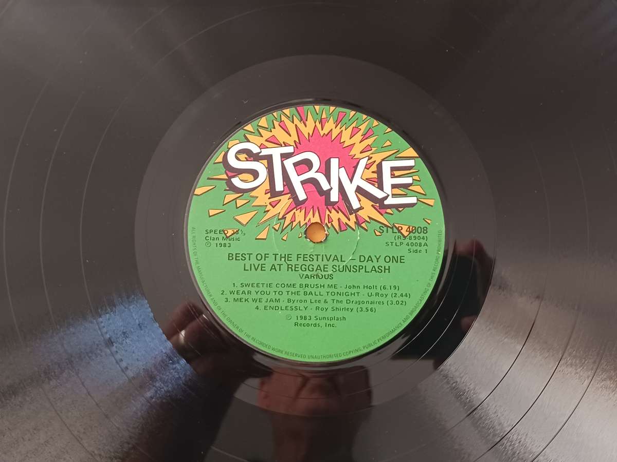 Various -  Best of Festival - Day one - Live at Reggae Sunsplash ( rare 1983 SA released NM LP )