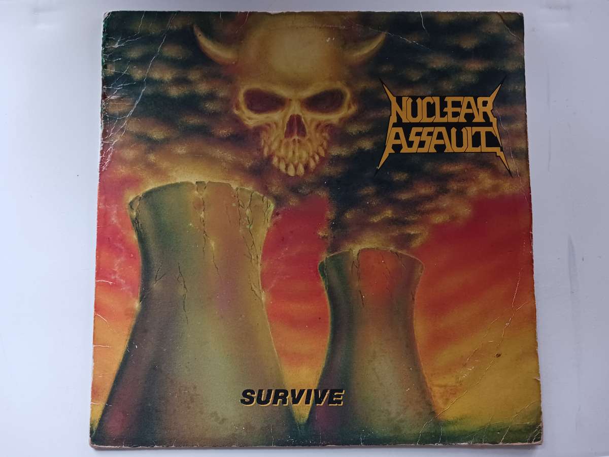 Nuclear Assault - Survive     ( 1988 US released LP )