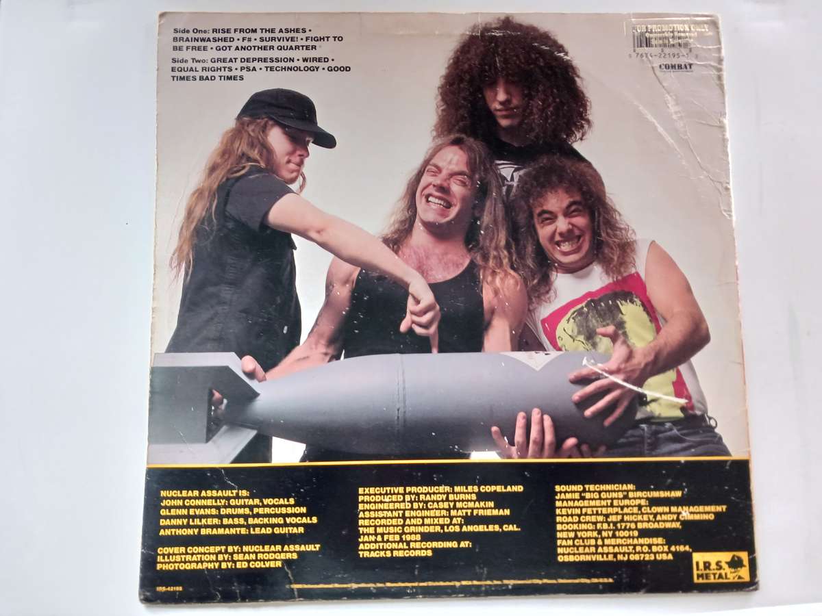 Nuclear Assault - Survive     ( 1988 US released LP )