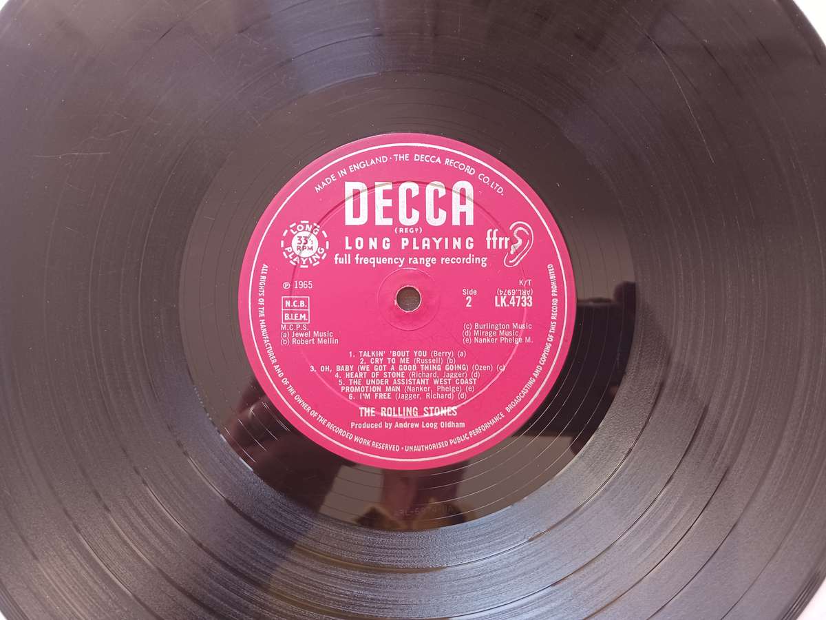 The Rolling Stones - Out Of Our Heads  ( original 1965 UK Mono pressing LP )