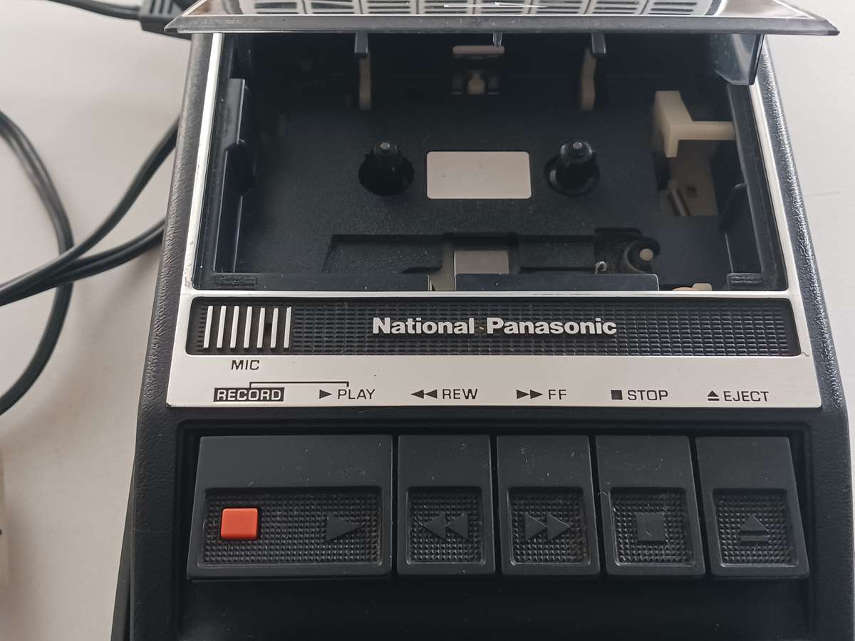 National Panasonic, Auto Stop - Portable Cassette Player/Recorder in EX condition