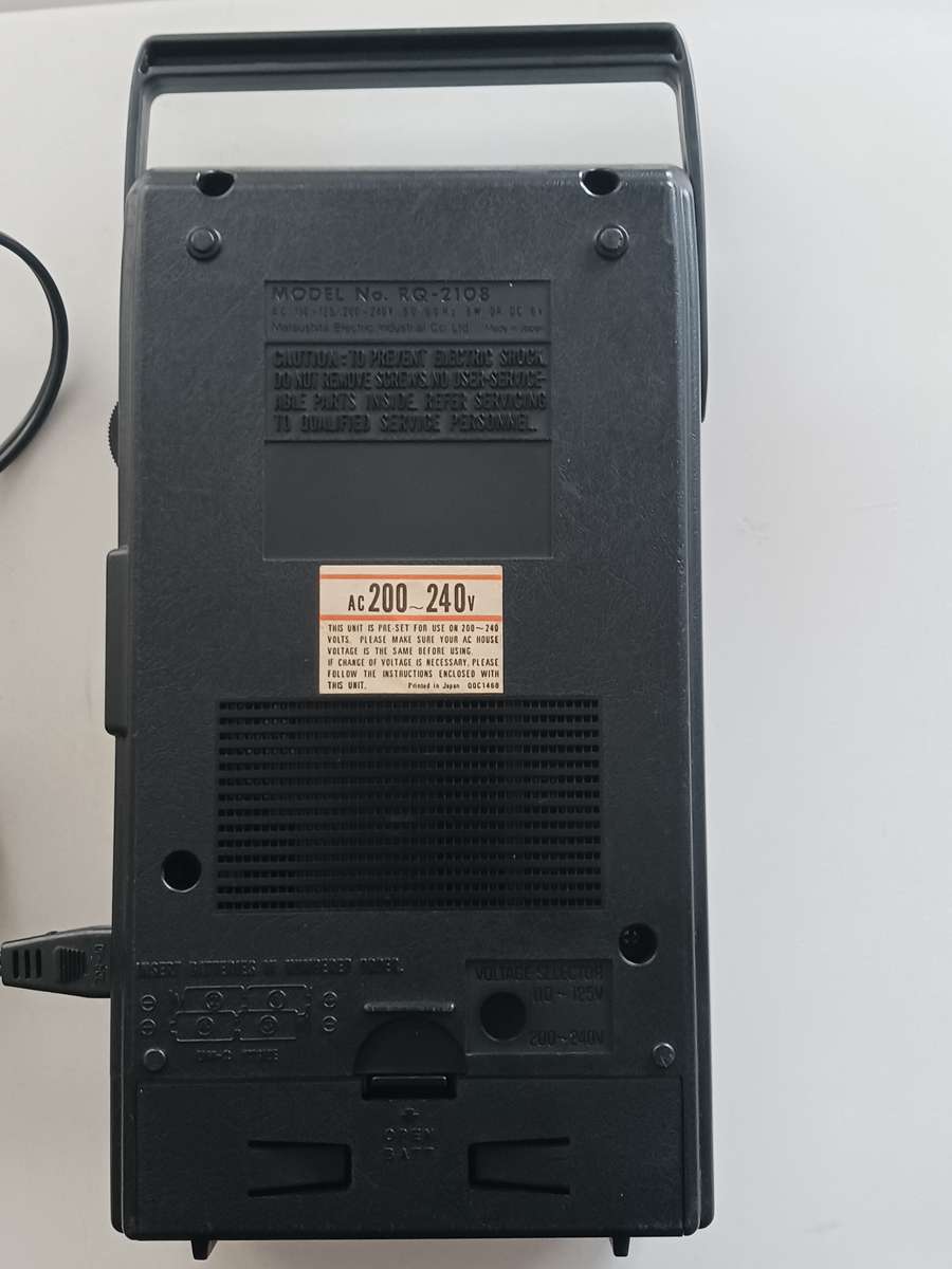 National Panasonic, Auto Stop - Portable Cassette Player/Recorder in EX condition