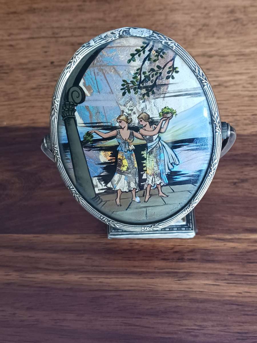 Antique Morpho Butterfly Art - Made in England