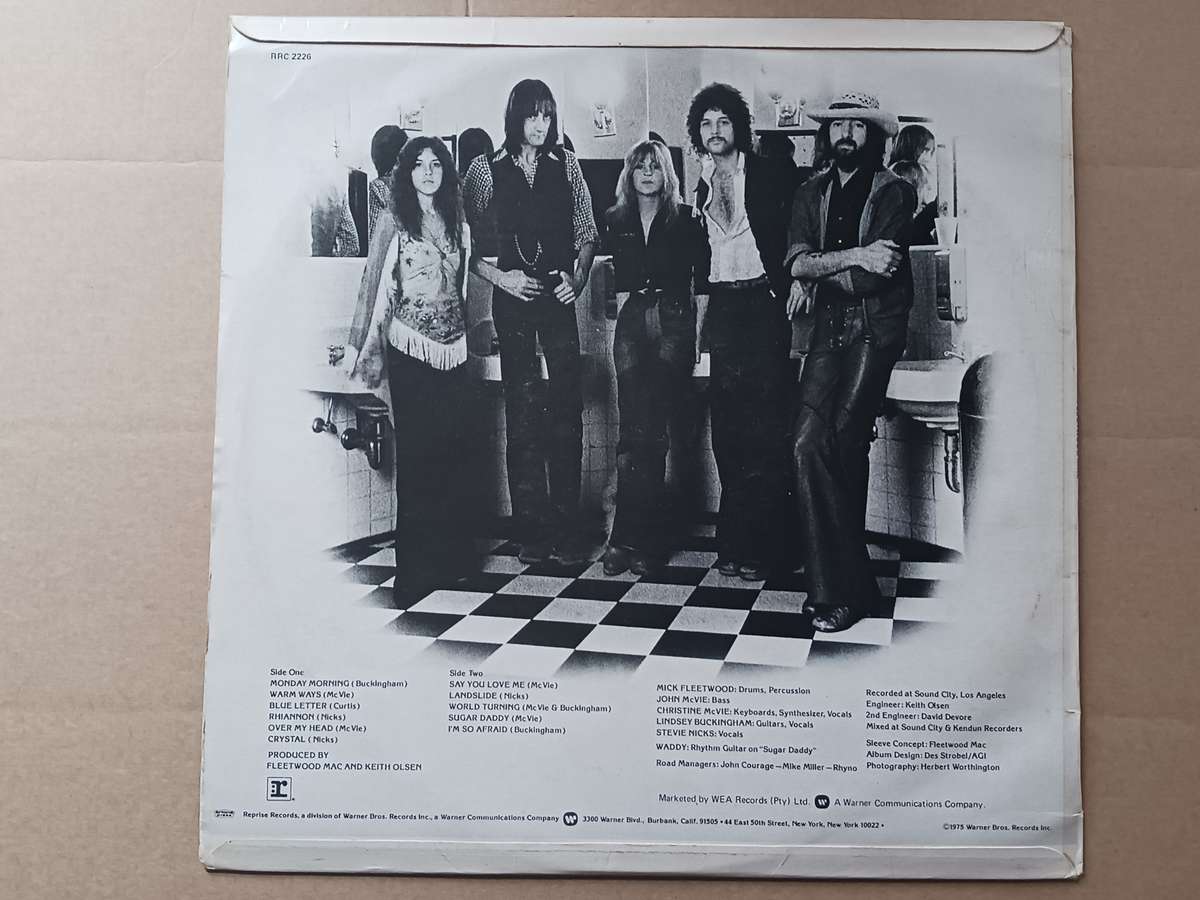 Fleetwood Mac - Fleetwood Mac  ( Scarce 1975 SA released LP )